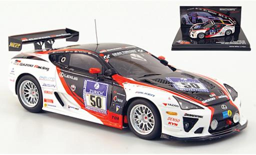 Lexus LFA 1/43 Minichamps No.50 Gazoo Racing 24h Nürburgring 2010 diecast model cars