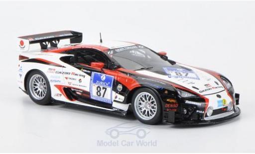 Lexus LFA 1/43 Minichamps No.87 Gazoo Racing 24h Nürburgring 2011 Kinoshita/Wakisaka/Lotterer diecast model cars