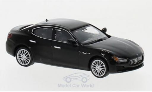 Diecast model cars Maserati Ghibli 1/87 Minichamps black 2018 Maserati Ghibli 1/87 Minichamps black 2018 diecast model cars
