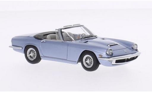 Maserati Mistral 1/43 Minichamps Spyder metallic blue 1964 diecast model cars