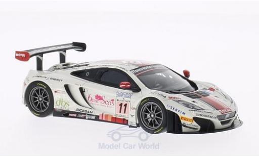 McLaren MP4-12C 1/43 Minichamps 12C GT3 No.11 24h Spa 2013 /M.Parisy diecast model cars