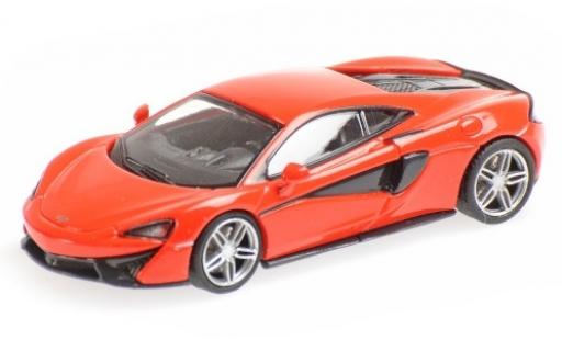 Diecast model cars McLaren 570 1/87 Minichamps S red McLaren 570 1/87 Minichamps S red diecast model cars