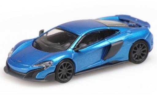 Diecast model cars McLaren 675 1/87 Minichamps LT metallic blue 2016 McLaren 675 1/87 Minichamps LT metallic blue 2016 diecast model cars