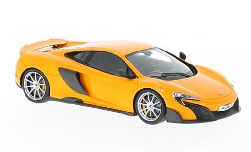 Diecast model cars McLaren 675 1/43 Minichamps LT orange 2015 McLaren 675 1/43 Minichamps LT orange 2015 diecast model cars
