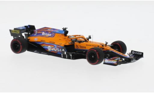 McLaren F1 1/43 Minichamps MCL35M No.3 Team Formel 1 GP Abu Dhabi 2021 1:43 diecast model cars