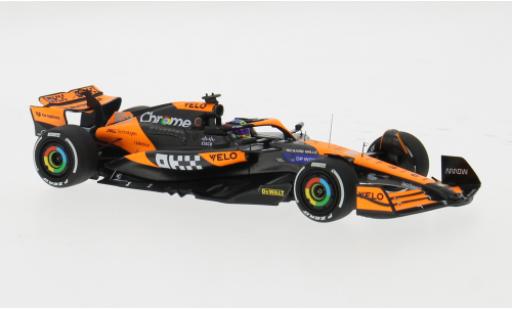 McLaren F1 1/43 Minichamps MCL38 No.81 Team Formel 1 GP Miami 2024 1:43 diecast model cars