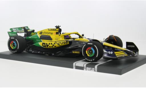 McLaren F1 1/18 Minichamps MCL38 No.81 Team Formel 1 GP Monaco 2024 1:18 diecast model cars