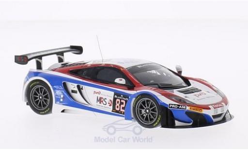 McLaren MP4-12C 1/43 Minichamps GT3 No.82 Russian Team 24h Spa 2014 A.Vasiliev/K.Vasiliauskas/M.Asmer/F.Spengler diecast model cars