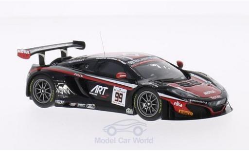 McLaren MP4-12C 1/43 Minichamps GT3 No.99 Team Art Grand Prix 24h Spa 2014 K.Estre/K.Korjus/A.Soucek diecast model cars