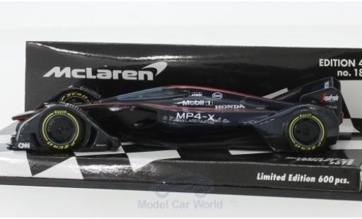 McLaren MP4-12C 1/43 Minichamps MP4-X Concept Car 2015 diecast model cars