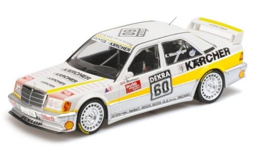 Diecast model cars Mercedes 190 1/18 Minichamps E 2.5-16 EVO 1 No.60 Team AMG- Kärcher DTM 1989 K.Wendlinger Mercedes 190 1/18 Minichamps E 2.5-16 EVO 1 No.60 Team AMG- Kärcher DTM 1989 K.Wendlinger diecast model cars