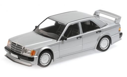 Diecast model cars Mercedes 190 1/18 Minichamps E 2.5-16 Evo 1 (W201) grey 1989 Mercedes 190 1/18 Minichamps E 2.5-16 Evo 1 (W201) grey 1989 diecast model cars