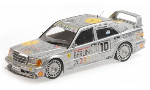 Diecast model cars Mercedes 190 1/18 Minichamps E 2.5-16 EVO 2 No.10 Zung Fu Berlin 2000 Macau Guia Race 1992 B.Schneider Mercedes 190 1/18 Minichamps E 2.5-16 EVO 2 No.10 Zung Fu Berlin 2000 Macau Guia Race 1992 B.Schneider diecast model cars
