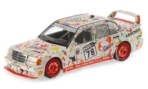Diecast model cars Mercedes 190 1/18 Minichamps E 2.5-16 EVO 2 No.78 Team AMG-West Andora DTM 1989 E.Lohr Mercedes 190 1/18 Minichamps E 2.5-16 EVO 2 No.78 Team AMG-West Andora DTM 1989 E.Lohr diecast model cars