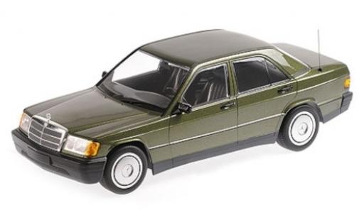 Diecast model cars Mercedes 190 1/18 Minichamps E (W201) metallic green 1982 Mercedes 190 1/18 Minichamps E (W201) metallic green 1982 diecast model cars