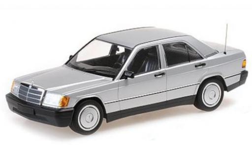 Diecast model cars Mercedes 190 1/18 Minichamps E (W201) grey 1982 Mercedes 190 1/18 Minichamps E (W201) grey 1982 diecast model cars