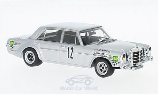 Diecast model cars Mercedes 300 SEL 1/43 Minichamps SEL 6.8 AMG No.12 12h Paul Ricard 1971 K.Behrmann/J-P.Jabouille/J.Dolhem Mercedes 300 SEL 1/43 Minichamps SEL 6.8 AMG No.12 12h Paul Ricard 1971 K.Behrmann/J-P.Jabouille/J.Dolhem diecast model cars