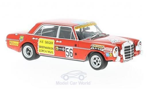 Mercedes 300 SEL 1/43 Minichamps SEL 6.8 AMG No.56 Briefmarken Sieger 200 Meilen von Nürnberg 1972 H.Heyer diecast model cars