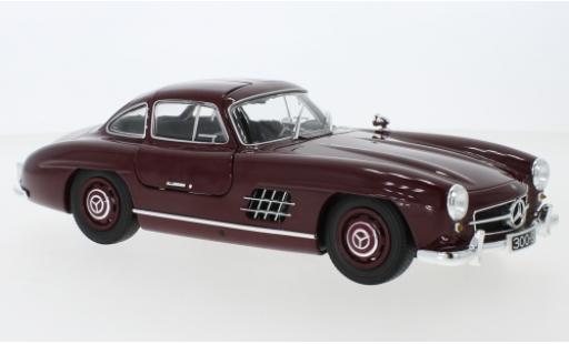 Diecast model cars Mercedes 300 1/18 Minichamps SL (W198) red 1955 Mercedes 300 1/18 Minichamps SL (W198) red 1955 diecast model cars