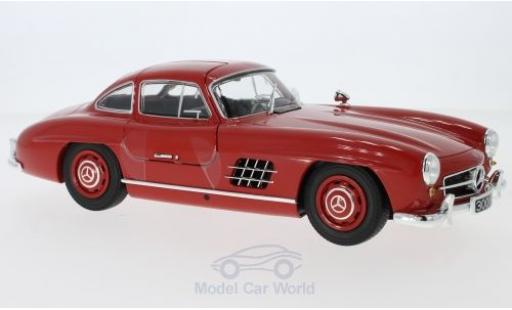 Diecast model cars Mercedes 300 SL 1/18 Minichamps SL (W198) red 1955 Mercedes 300 SL 1/18 Minichamps SL (W198) red 1955 diecast model cars