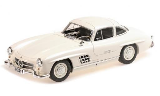 Mercedes 300 1/18 Minichamps SL (W198) white 1955 diecast model cars