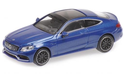 Diecast model cars Mercedes Classe C 1/87 Minichamps AMG C 63 Coupe metallic blue 2019 Mercedes Classe C 1/87 Minichamps AMG C 63 Coupe metallic blue 2019 diecast model cars