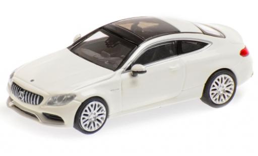 Diecast model cars Mercedes Classe C 1/87 Minichamps AMG C 63 Coupe white 2019 Mercedes Classe C 1/87 Minichamps AMG C 63 Coupe white 2019 diecast model cars