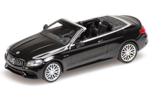 Diecast model cars Mercedes Classe C 1/87 Minichamps AMG C63 Cabriolet (A205) metallic black 2019 Mercedes Classe C 1/87 Minichamps AMG C63 Cabriolet (A205) metallic black 2019 diecast model cars