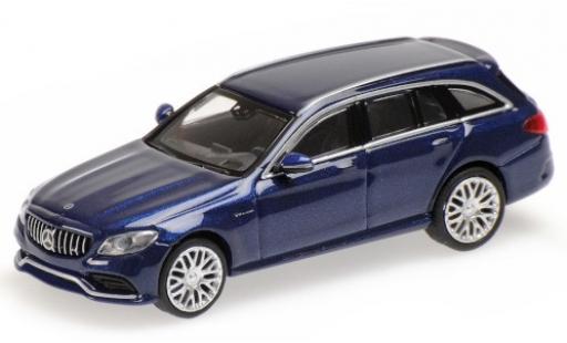 Diecast model cars Mercedes Classe C 1/87 Minichamps AMG C63 T-Modell (S205) metallic blue 2019 Mercedes Classe C 1/87 Minichamps AMG C63 T-Modell (S205) metallic blue 2019 diecast model cars