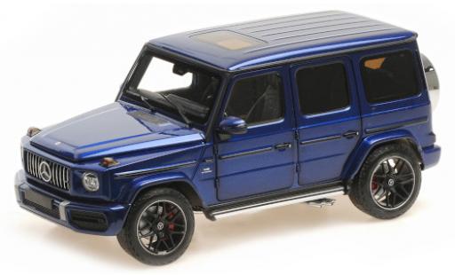 Diecast model cars Mercedes Classe G 1/18 Minichamps AMG G63 metallic blue 2018 Mercedes Classe G 1/18 Minichamps AMG G63 metallic blue 2018 diecast model cars