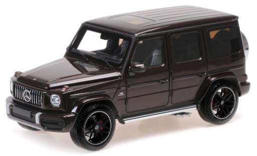 Diecast model cars Mercedes Classe G 1/18 Minichamps AMG G63 metallic red 2018 Mercedes Classe G 1/18 Minichamps AMG G63 metallic red 2018 diecast model cars