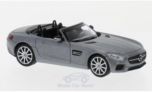 Diecast model cars Mercedes AMG GT 1/87 Minichamps S Cabriolet matt-grey 2017 Mercedes AMG GT 1/87 Minichamps S Cabriolet matt-grey 2017 diecast model cars