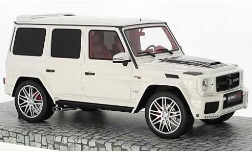 Diecast model cars Mercedes Classe G 1/18 Minichamps Brabus 850 6.0 Widestar white 2016 Basis G63 AMG Mercedes Classe G 1/18 Minichamps Brabus 850 6.0 Widestar white 2016 Basis G63 AMG diecast model cars