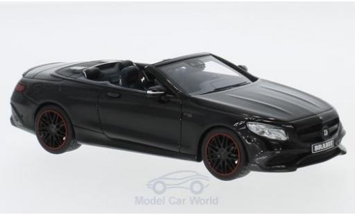 Diecast model cars Mercedes Classe S 1/43 Minichamps Brabus 850 black 2016 Basis AMG S 63 Cabriolet Mercedes Classe S 1/43 Minichamps Brabus 850 black 2016 Basis AMG S 63 Cabriolet diecast model cars