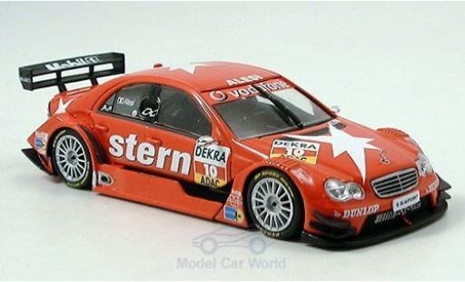 Diecast model cars Mercedes Classe C DTM 1/43 Minichamps DTM No.10 Team Persson Stern DTM 2006 J.Alesi Mercedes Classe C DTM 1/43 Minichamps DTM No.10 Team Persson Stern DTM 2006 J.Alesi diecast model cars