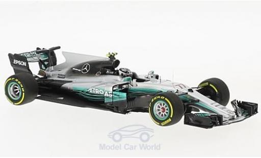 Mercedes F1 1/43 Minichamps W08 EQ Power+ No.77 AMG Petronas Motorsport Formel 1 GP China 2017 V.Bottas diecast model cars