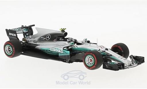 Mercedes F1 1/43 Minichamps W08 EQ Power No.77 AMG Petronas Motorsport Formel 1 GP Russland 2017 V.Bottas diecast model cars