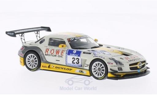 Diecast model cars Mercedes SLS 1/43 Minichamps AMG GT3 No.23 ROWE Racing 24h Nürburgring 2013 Mercedes SLS 1/43 Minichamps AMG GT3 No.23 ROWE Racing 24h Nürburgring 2013 diecast model cars