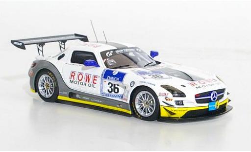 Mercedes SLS 1/43 Minichamps AMG GT3 No.36 Rowe Racing 24h Nürburgring 2011 diecast model cars