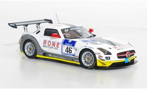 Diecast model cars Mercedes SLS 1/43 Minichamps AMG GT3 No.46 Rowe Racing 24h Nürburgring 2011 Bullitt/Zehe/Schwager/Rader Mercedes SLS 1/43 Minichamps AMG GT3 No.46 Rowe Racing 24h Nürburgring 2011 Bullitt/Zehe/Schwager/Rader diecast model cars