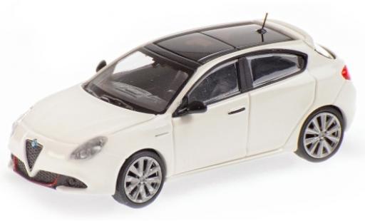 Diecast model cars Alfa Romeo Giulietta 1/87 Minichamps Veloce white 2017 Alfa Romeo Giulietta 1/87 Minichamps Veloce white 2017 diecast model cars