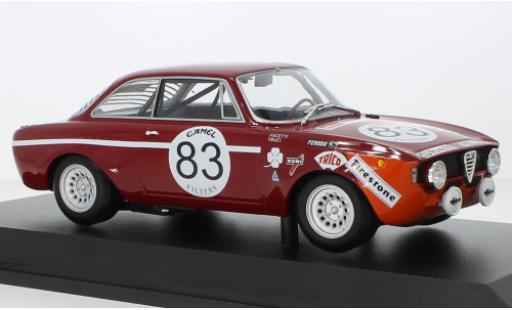 Alfa Romeo GT 1/18 Minichamps A 1300 No.83 Autodelta 24h Spa 1972 diecast model cars