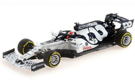 Honda F1 1/43 Minichamps Alpha Tauri AT01 No.26 Scuderia AlphaTauri Team formule 1 GP Italie 2020 diecast model cars