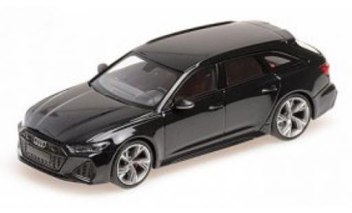 Diecast model cars Audi RS6 1/43 Minichamps Avant (C8) metallise black 2019 Audi RS6 1/43 Minichamps Avant (C8) metallise black 2019 diecast model cars