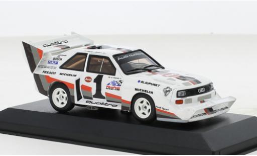 Diecast model cars Audi Sport Quattro 1/43 Minichamps Sport quattro S1 No.1 Pikes Peak Hill Climb 1987 Audi Sport Quattro 1/43 Minichamps Sport quattro S1 No.1 Pikes Peak Hill Climb 1987 diecast model cars