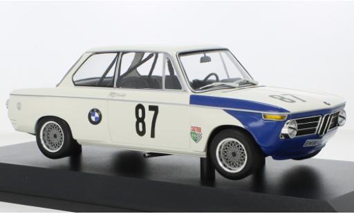 Diecast model cars Bmw 2002 1/18 Minichamps tIK No.87 ETCC Brünn 1969 Bmw 2002 1/18 Minichamps tIK No.87 ETCC Brünn 1969 diecast model cars