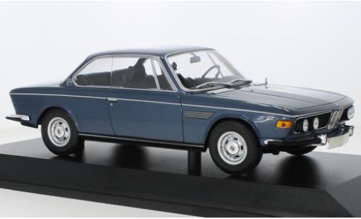Diecast model cars Bmw 2800 1/18 Minichamps CS metallise blue 1968 Bmw 2800 1/18 Minichamps CS metallise blue 1968 diecast model cars