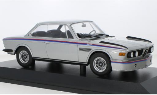 Bmw 3.0 1/18 Minichamps CSL grey/Dekor 1973 diecast model cars
