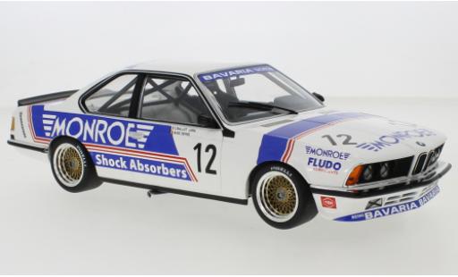 Diecast model cars Bmw 635 1/18 Minichamps CSI No.12 Bavaria Motorsports Monroe 500km Monza 1985 Bmw 635 1/18 Minichamps CSI No.12 Bavaria Motorsports Monroe 500km Monza 1985 diecast model cars