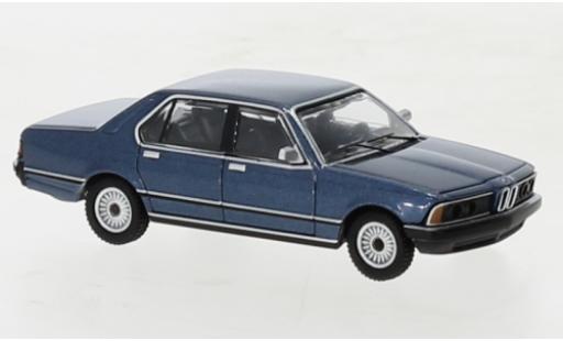 Diecast model cars Bmw 733 1/87 Minichamps i (E23) metallise blue 1977 Bmw 733 1/87 Minichamps i (E23) metallise blue 1977 diecast model cars